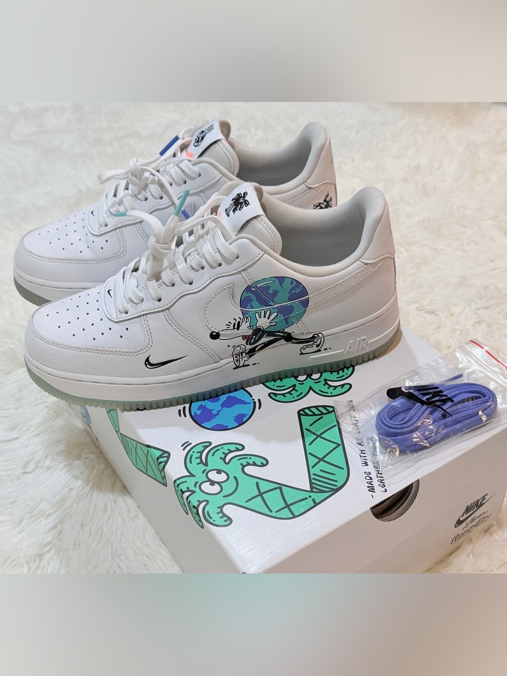 Steven Harrington x Nike Earth Day Air Force 1 QS - Women’s 11/Men’s 9.5